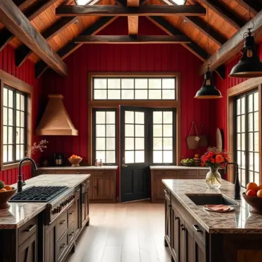 Barndominium kitchen ideas 1
