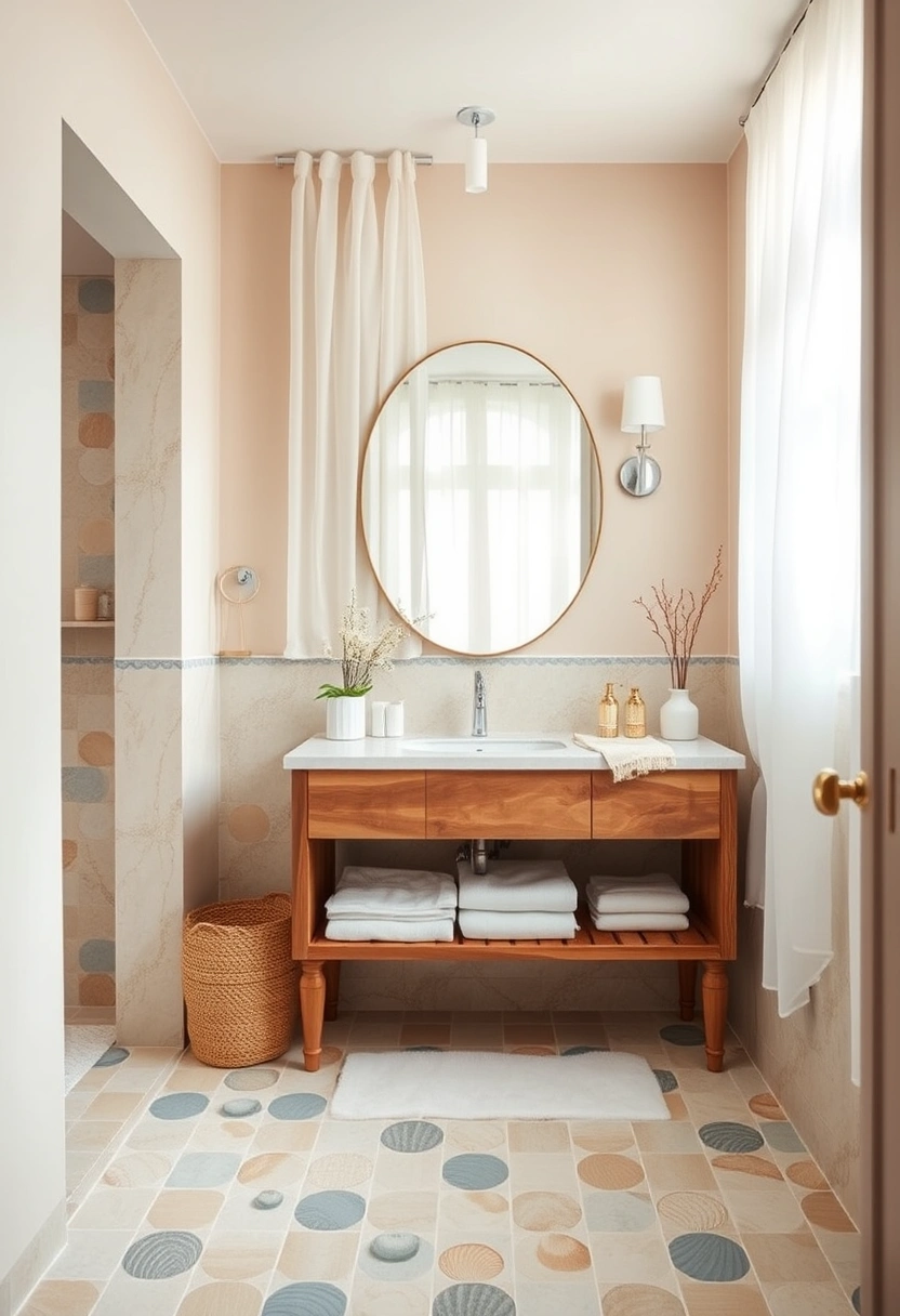 Beach theme bathroom ideas 1