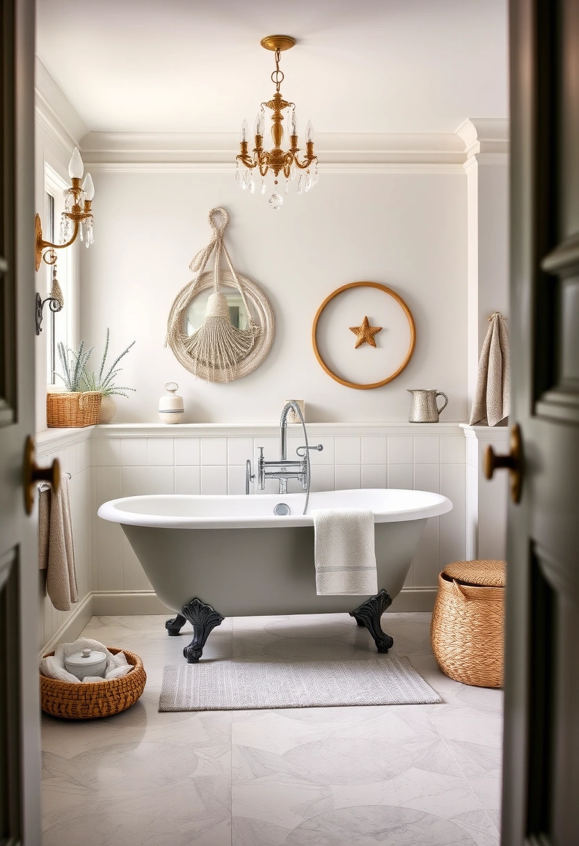 Beach theme bathroom ideas 12