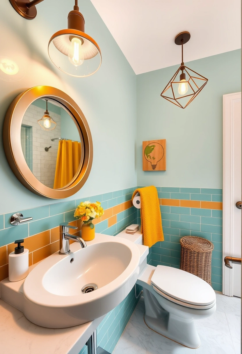 Beach theme bathroom ideas 15
