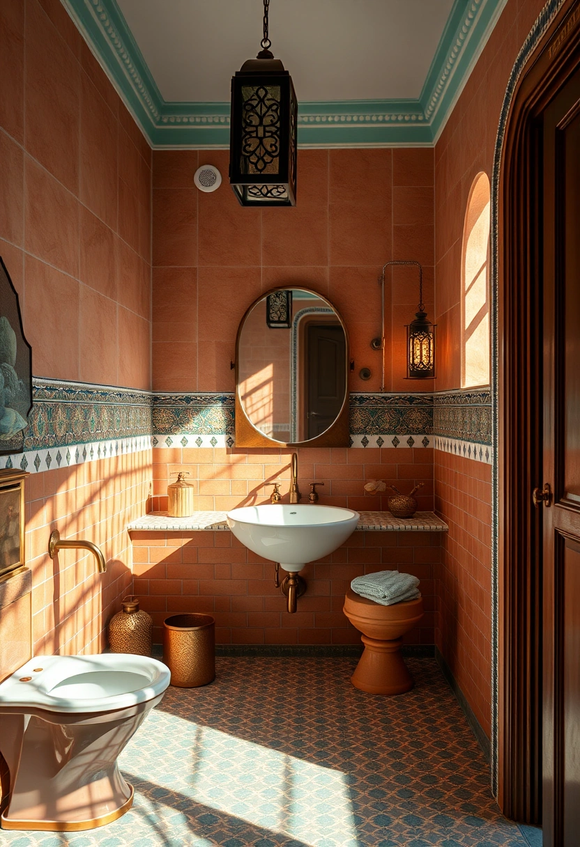Beach theme bathroom ideas 16