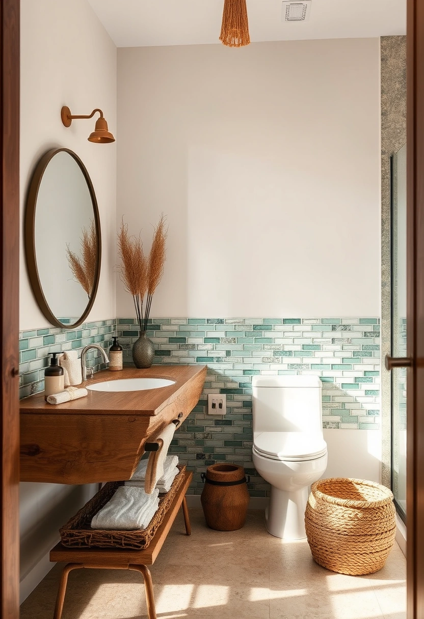 Beach theme bathroom ideas 20