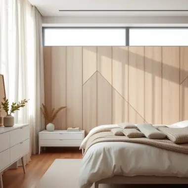 Bedroom accent wall ideas 1