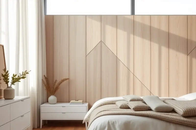 Bedroom accent wall ideas 1