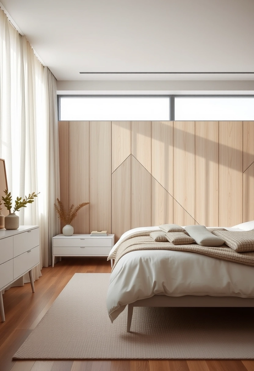 Bedroom accent wall ideas 1