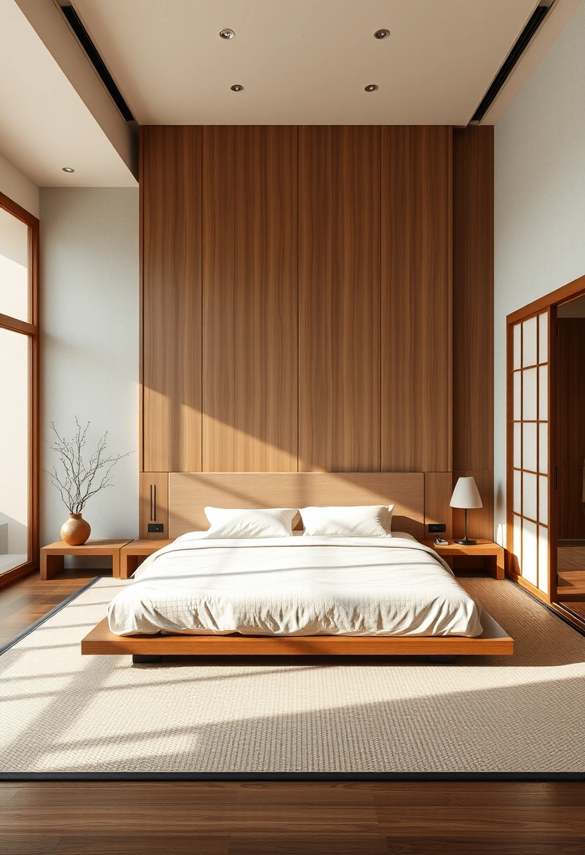 Bedroom accent wall ideas 11
