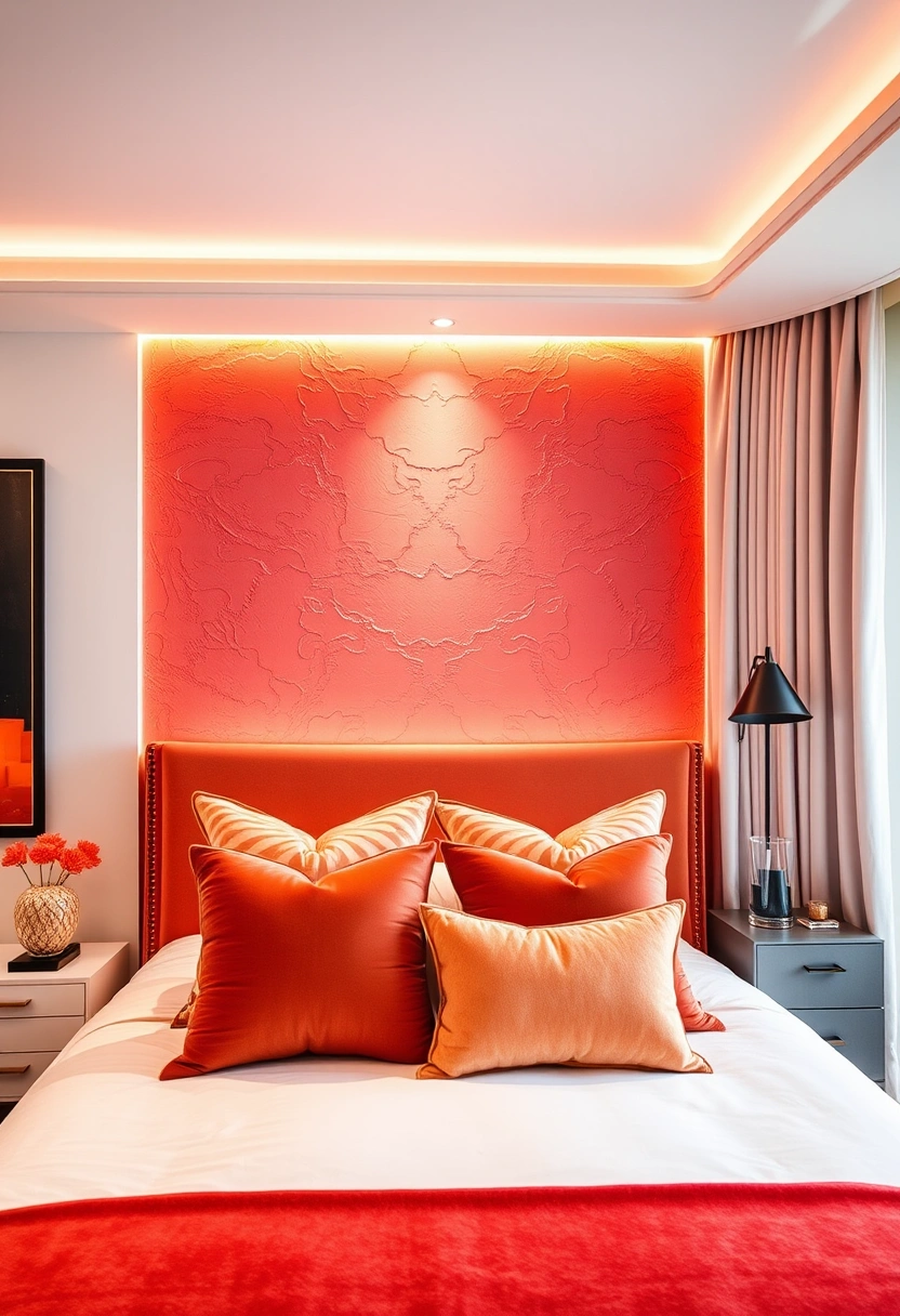 Bedroom accent wall ideas 2