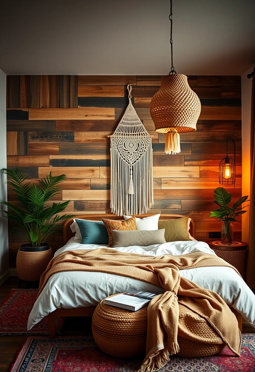 Bedroom accent wall ideas 3
