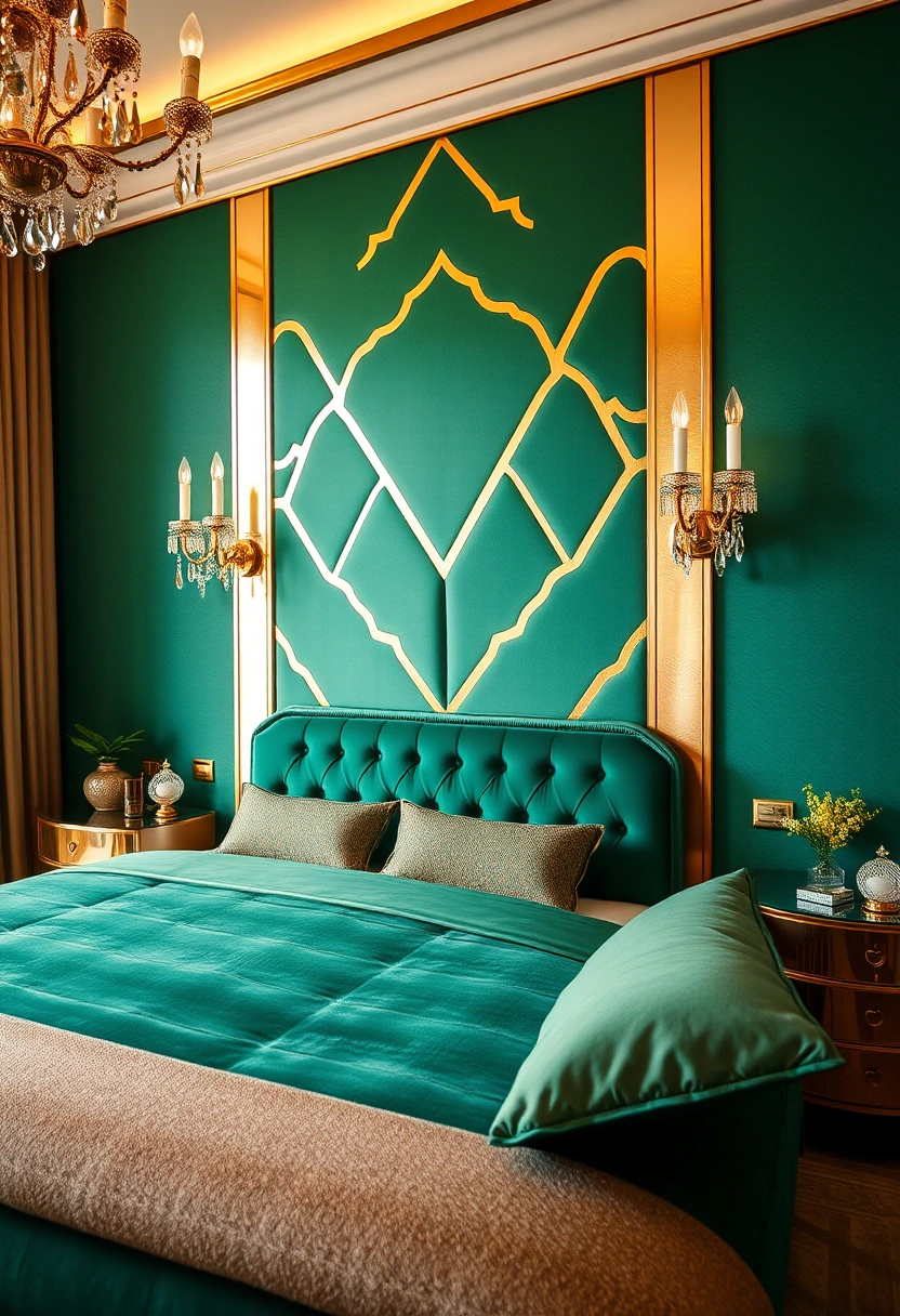 Bedroom accent wall ideas 7