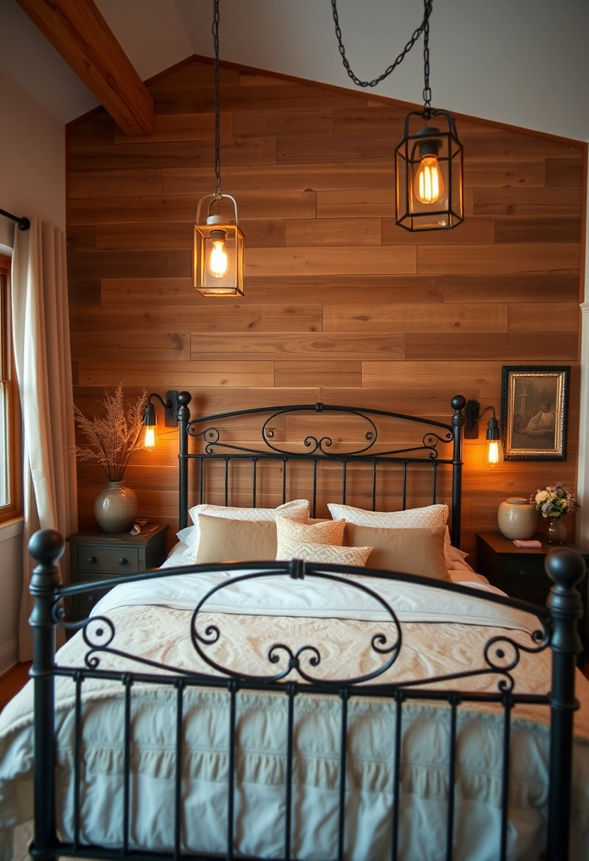 Bedroom accent wall ideas 9
