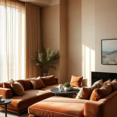 Beige living room ideas 1