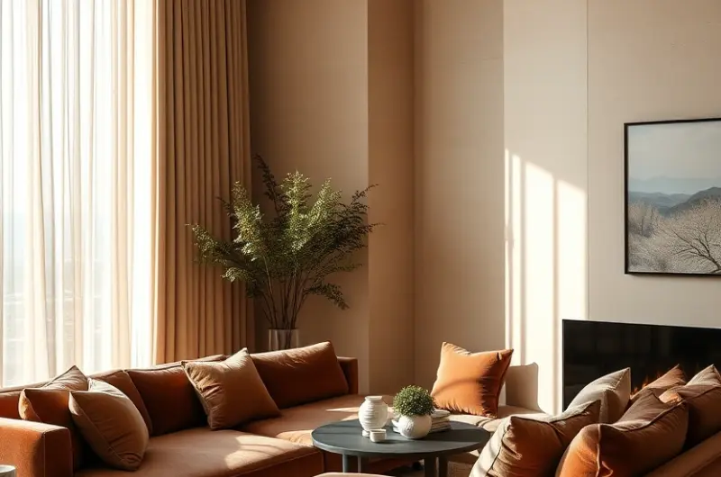 Beige living room ideas 1