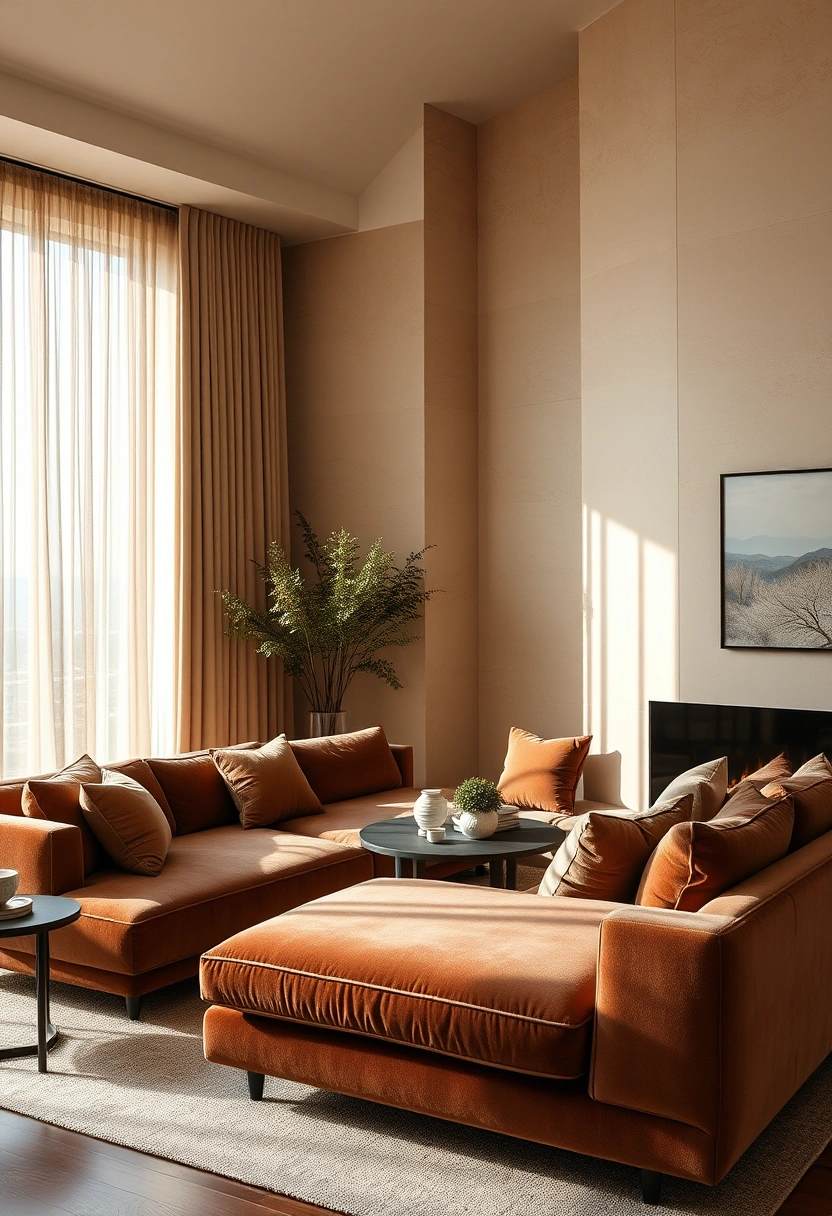 Beige living room ideas 1