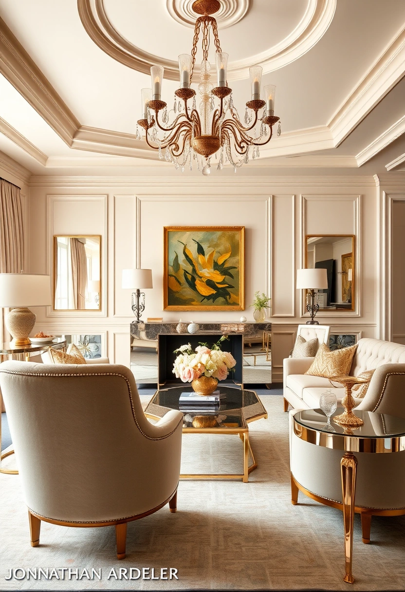 Beige living room ideas 12