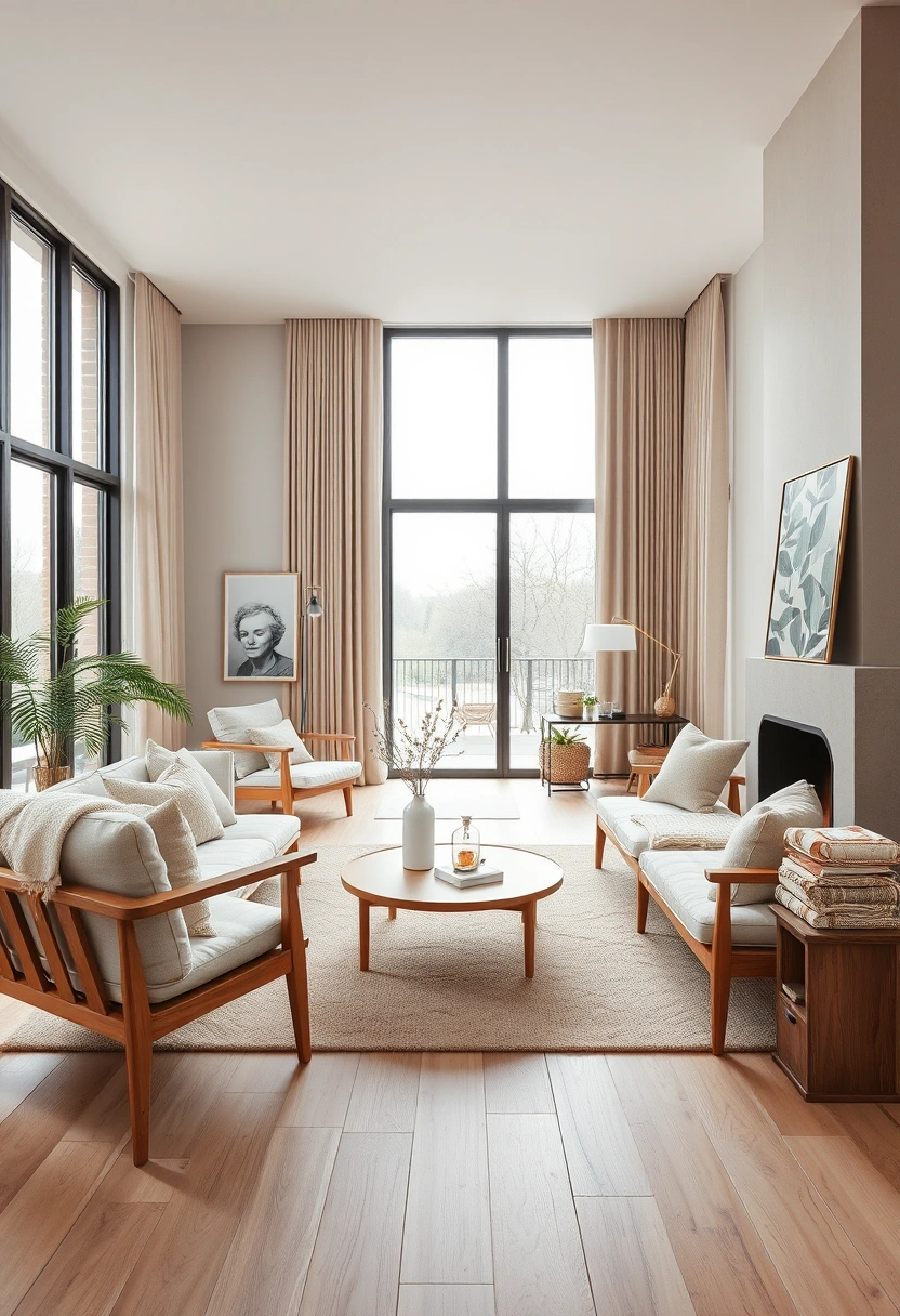 Beige living room ideas 13