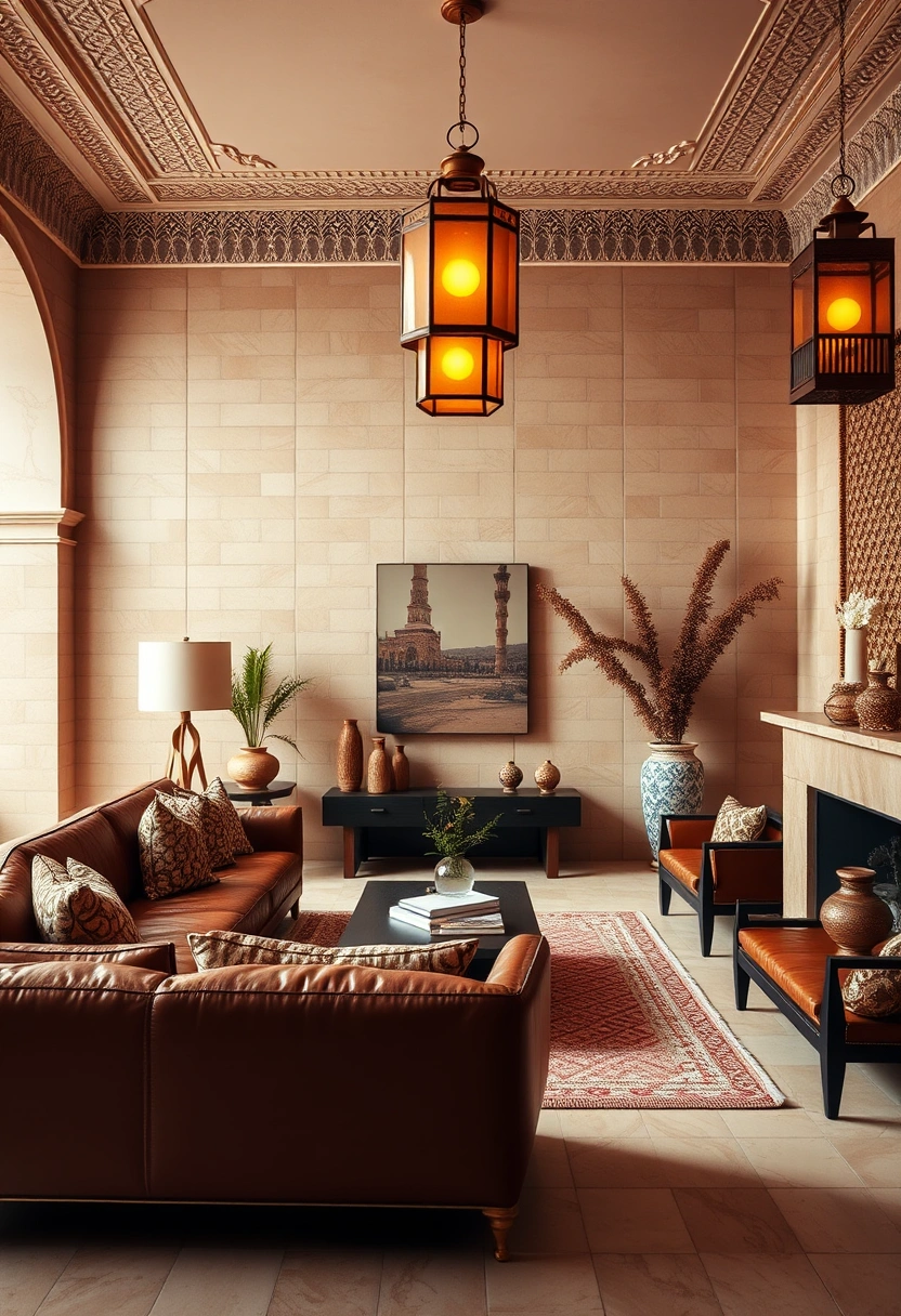 Beige living room ideas 19