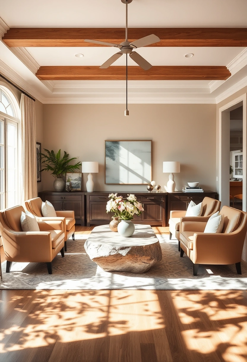 Beige living room ideas 3