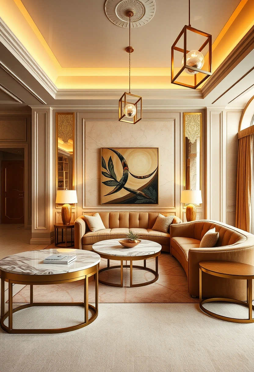 Beige living room ideas 8