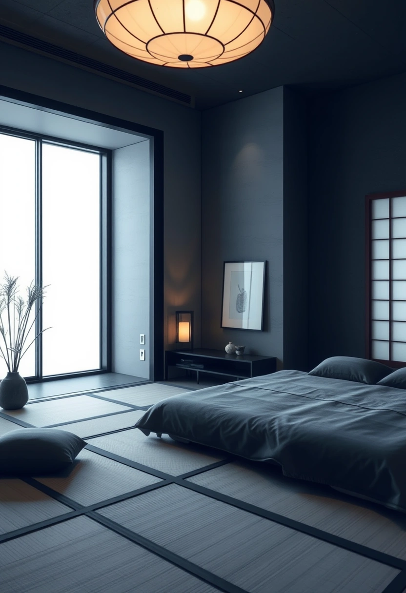 Black and blue bedroom ideas 15