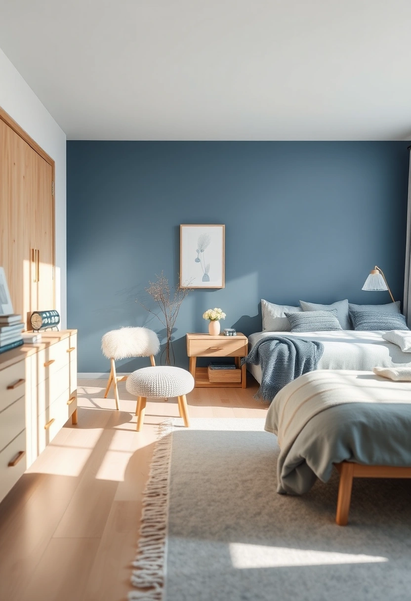 Black and blue bedroom ideas 5