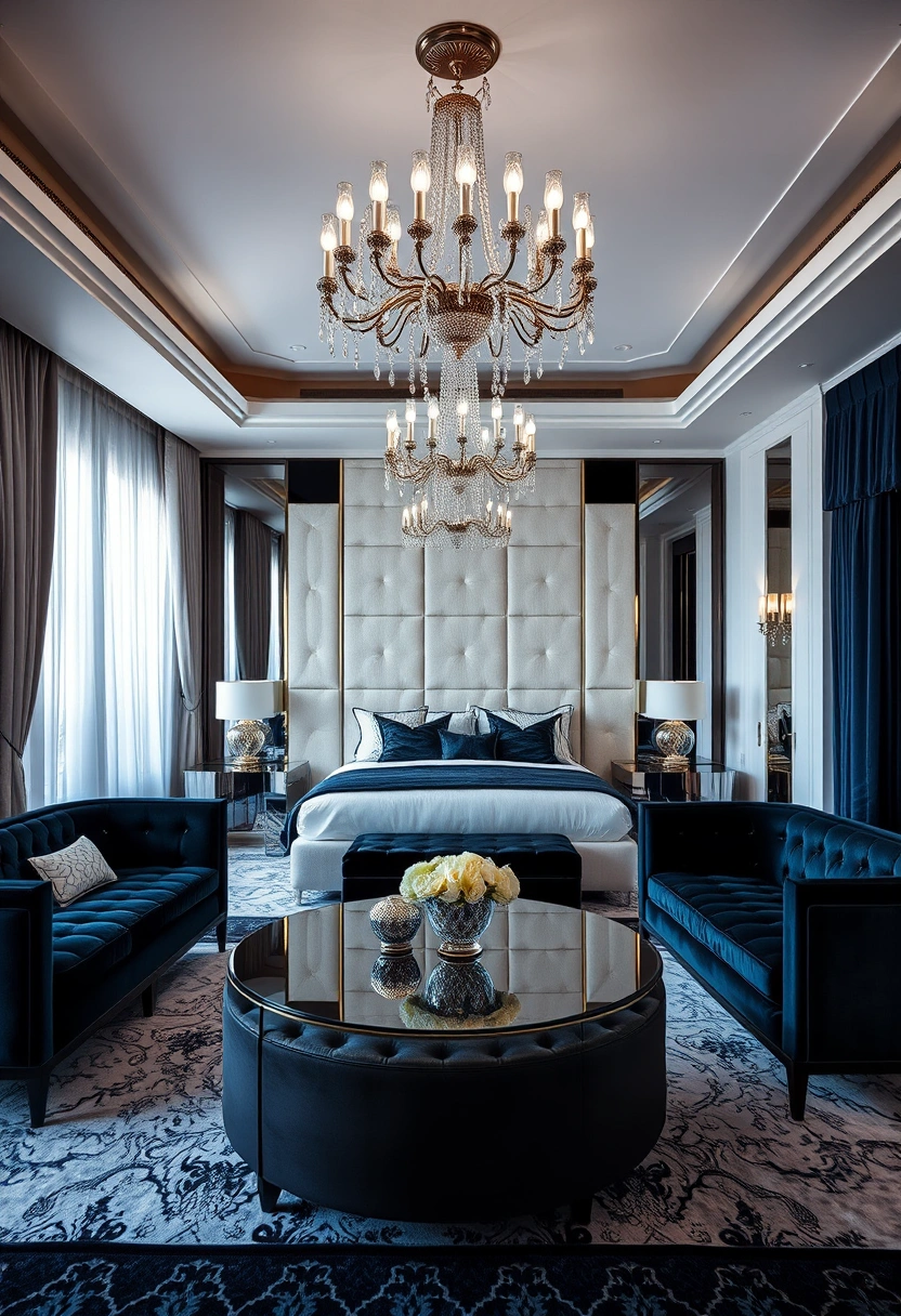 Black and blue bedroom ideas 9