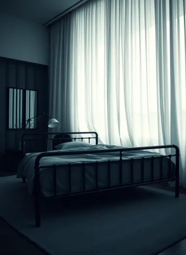 Black bedframe bedroom ideas 1