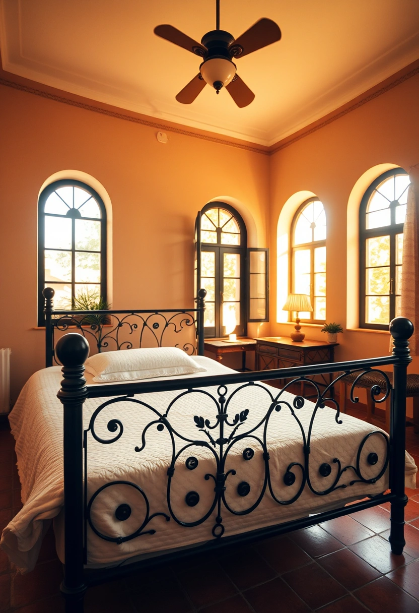 Black bedframe bedroom ideas 11