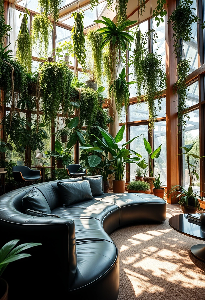 Black couch living room ideas 11