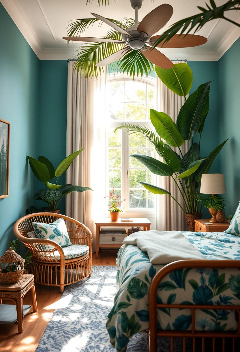 Blue and cream bedroom ideas 17