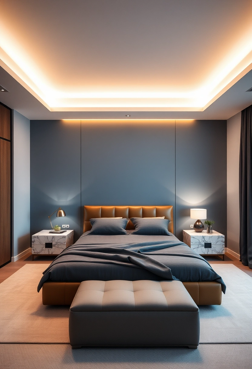 Blue and cream bedroom ideas 3