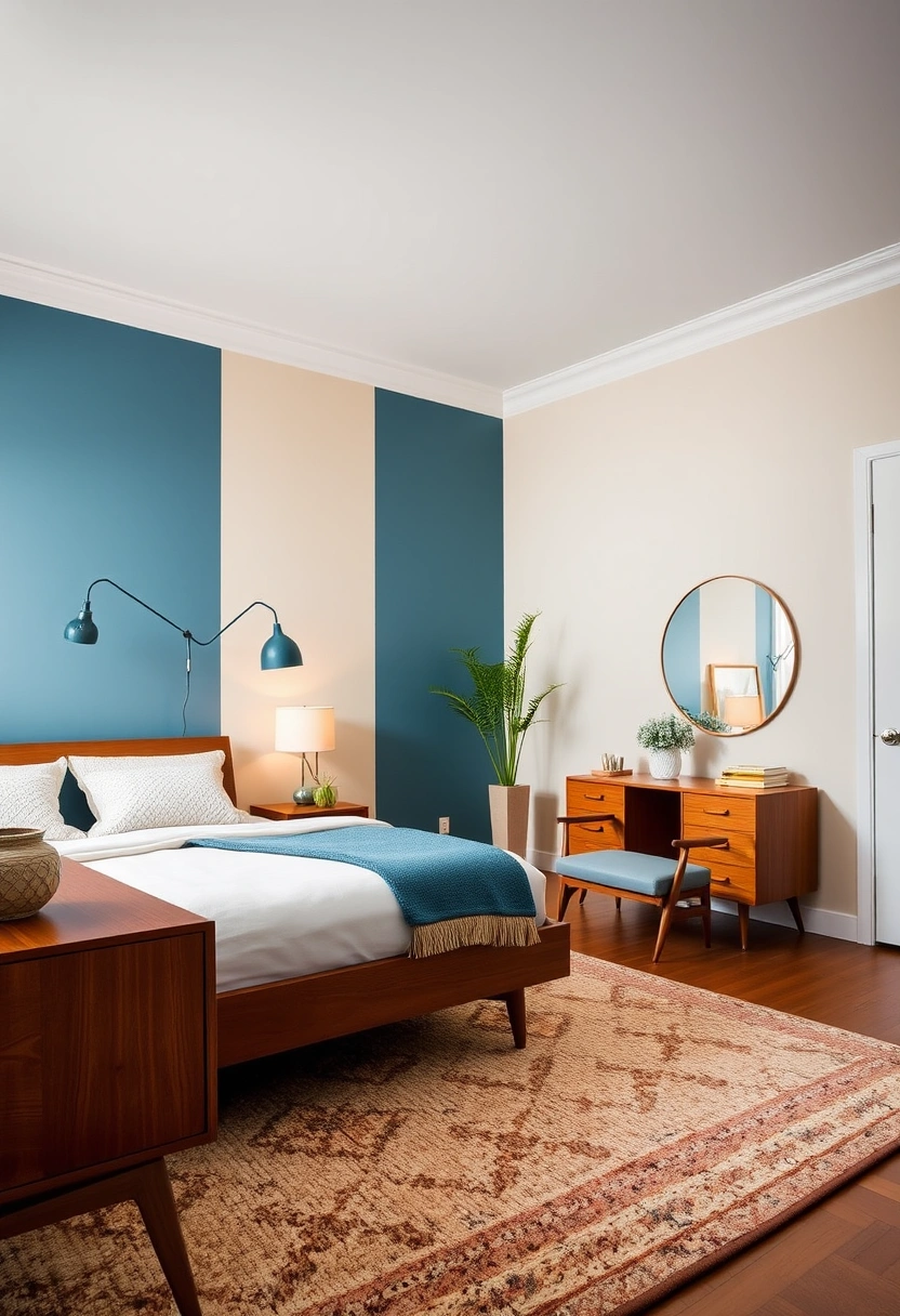 Blue and cream bedroom ideas 6