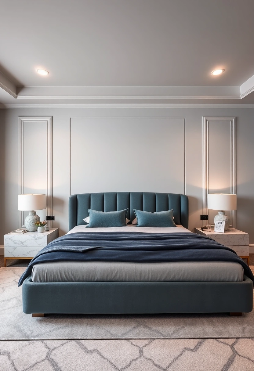 Blue and grey bedroom ideas 2