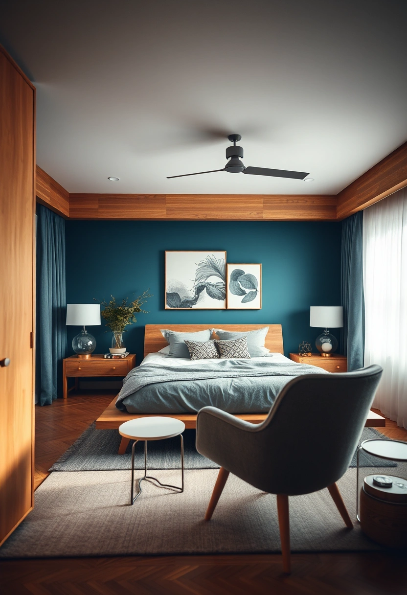 Blue and grey bedroom ideas 7