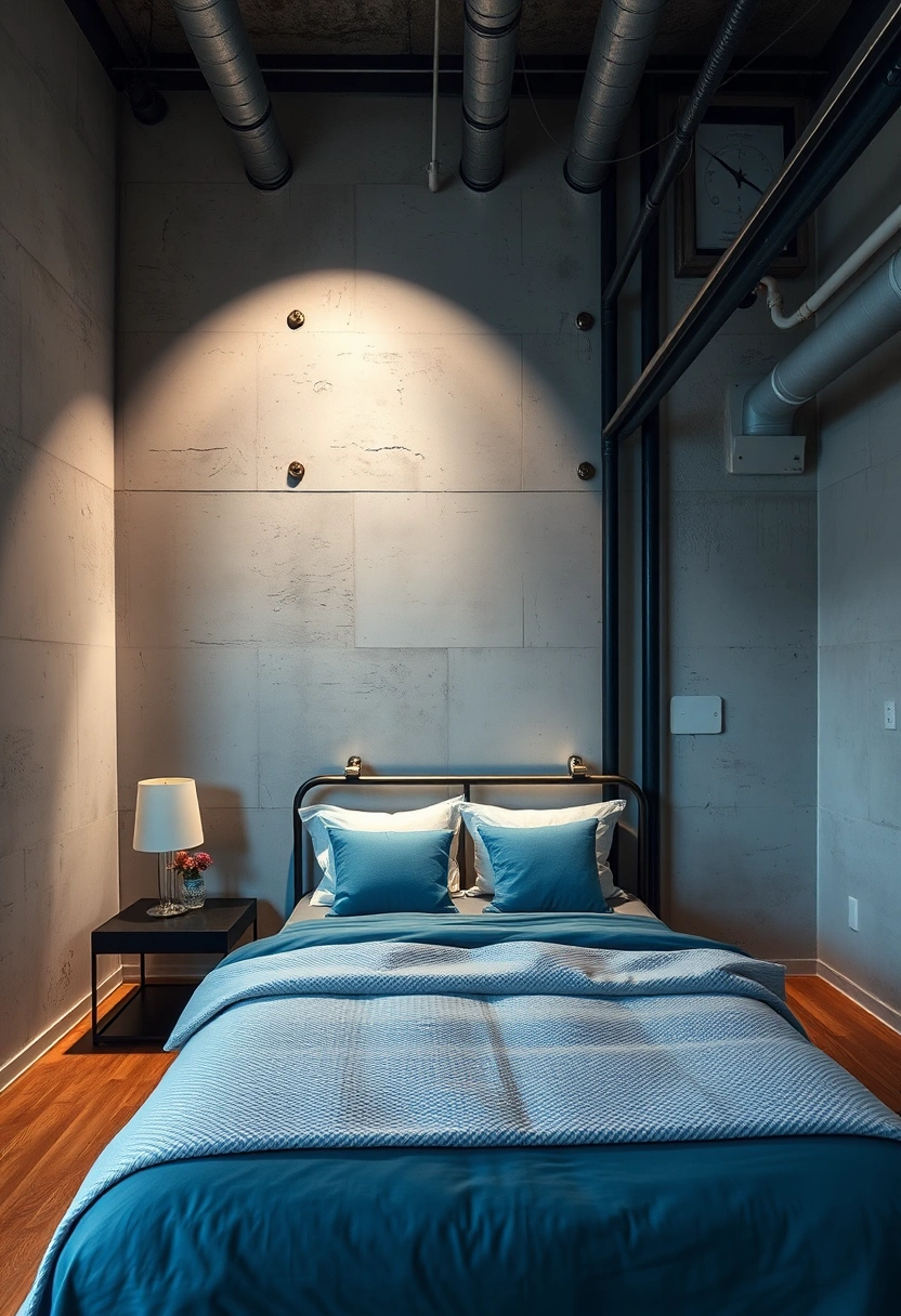 Blue and white bedroom ideas 11