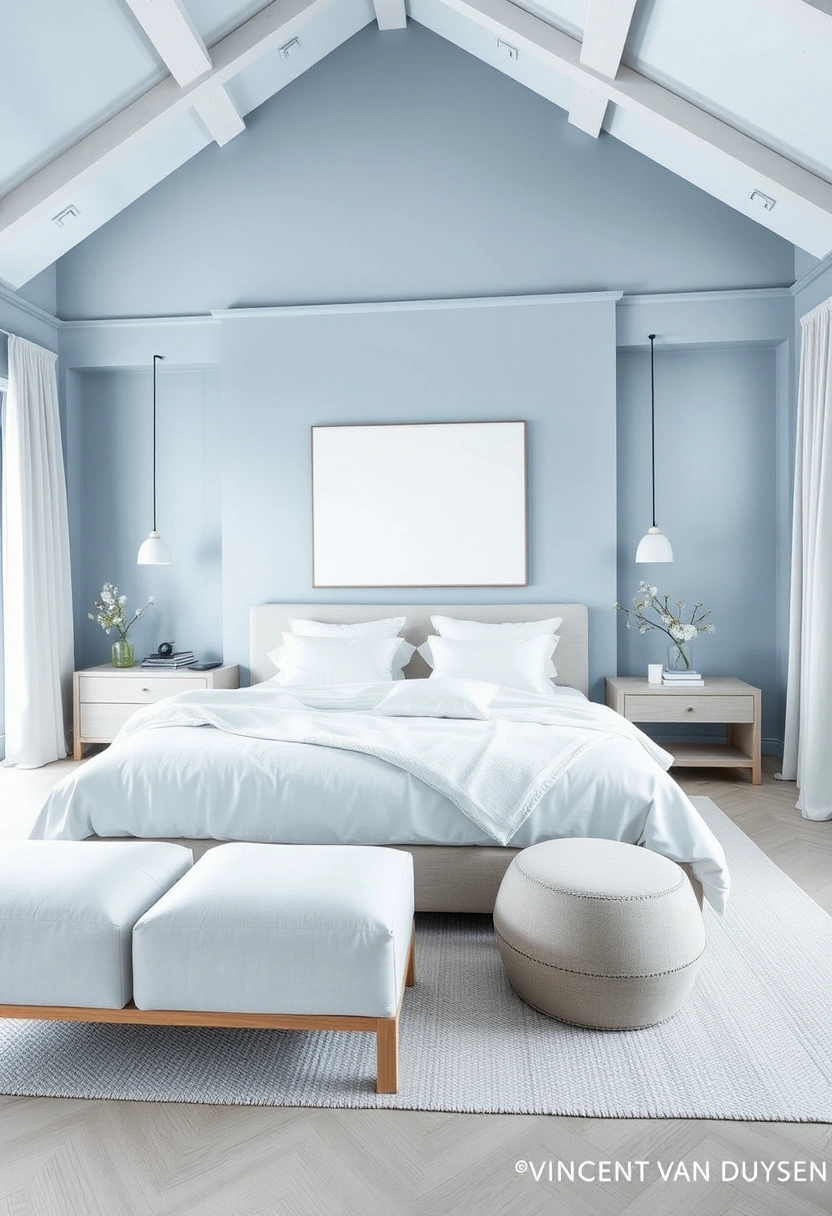 Blue and white bedroom ideas 2