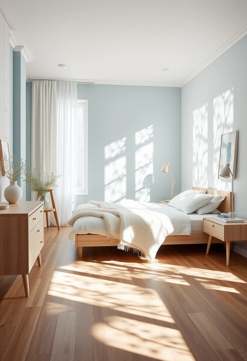Blue and white bedroom ideas 4