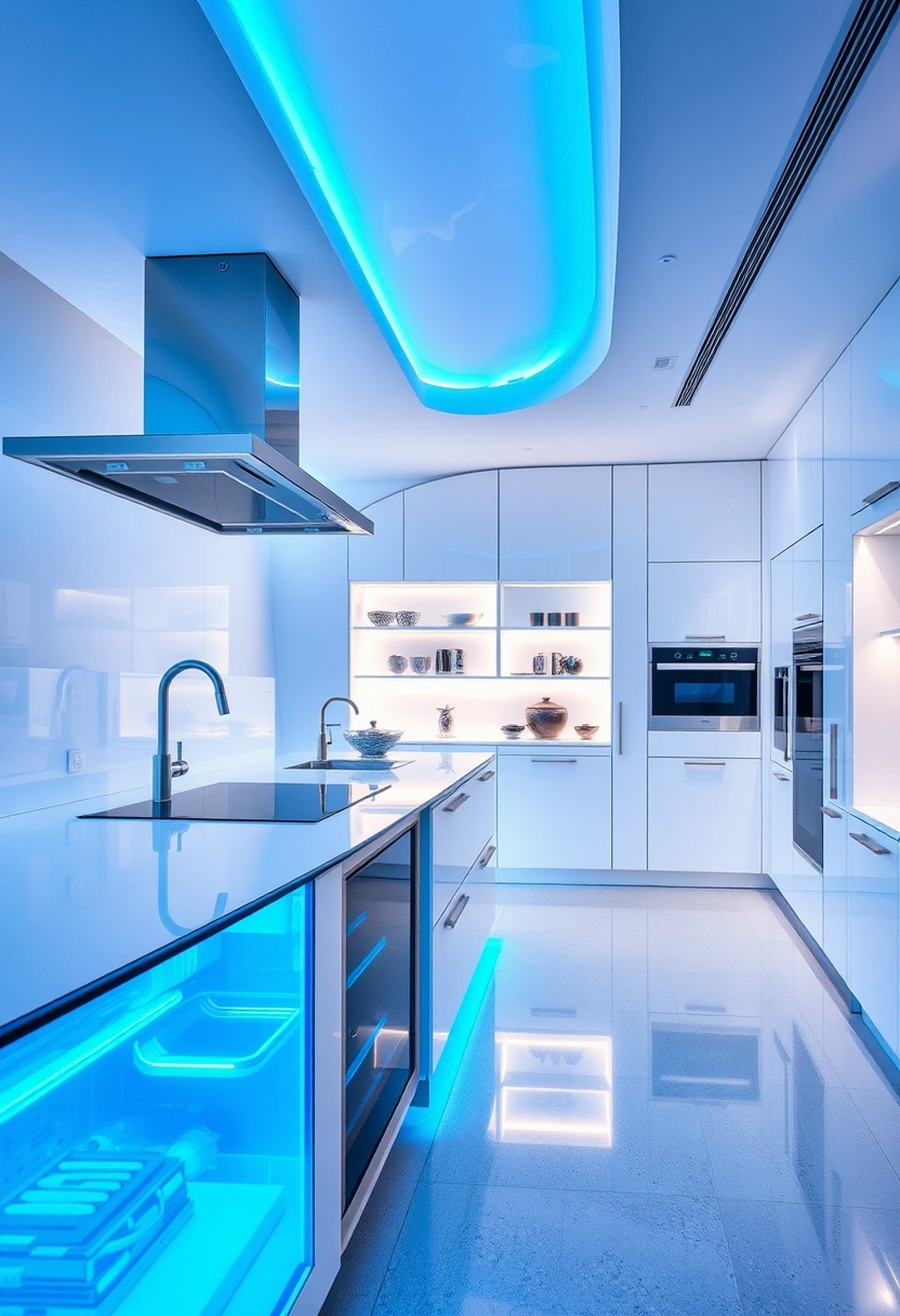 Blue and white kitchen ideas 10