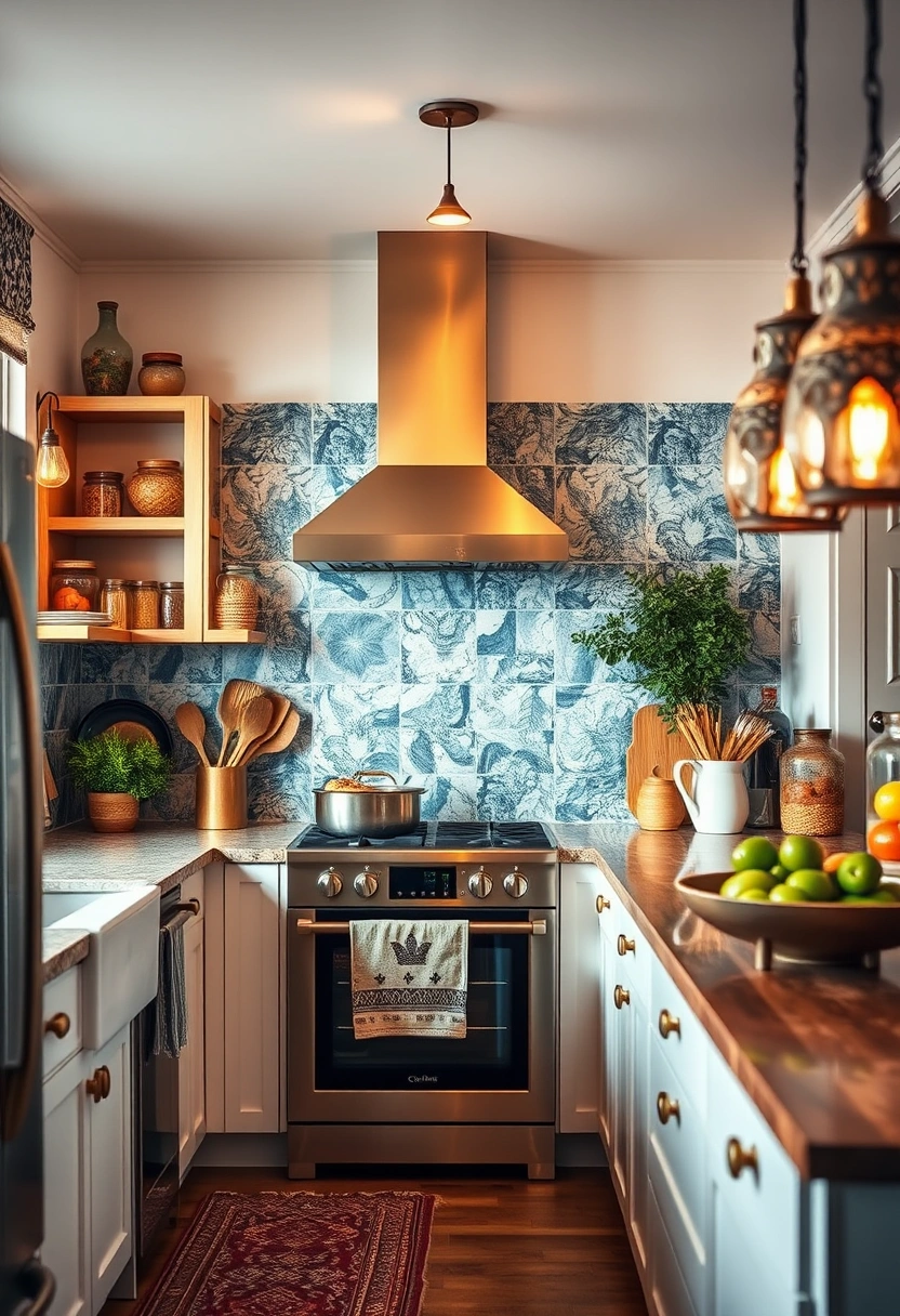 Blue and white kitchen ideas 11