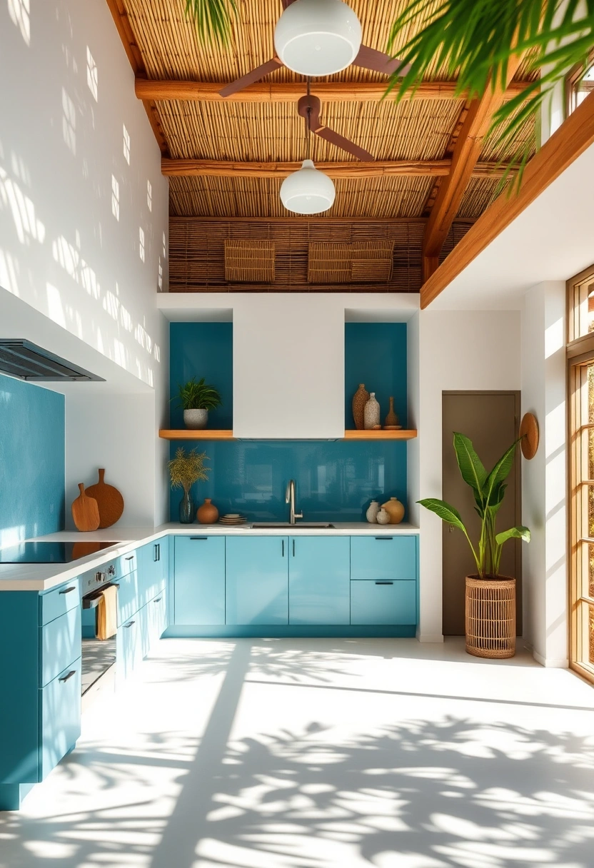 Blue and white kitchen ideas 14