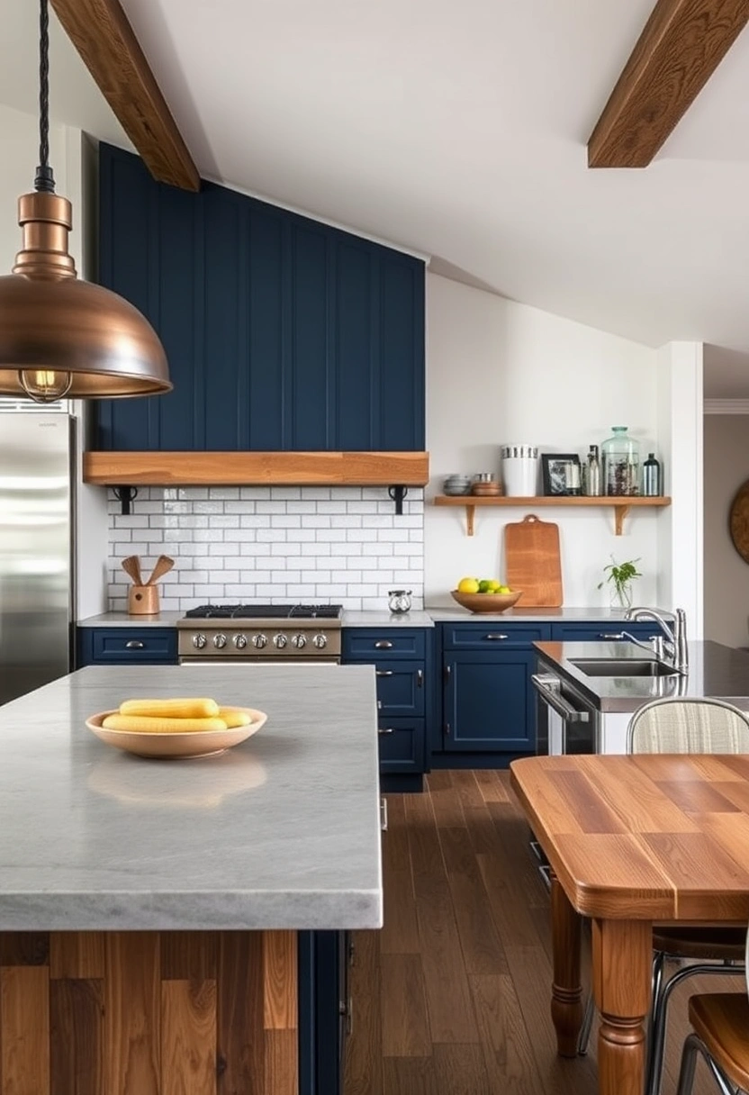 Blue and white kitchen ideas 4
