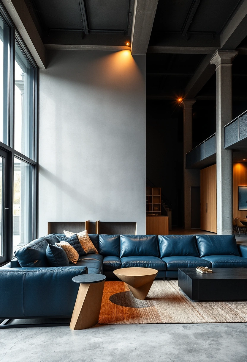 Blue couch living room ideas 2