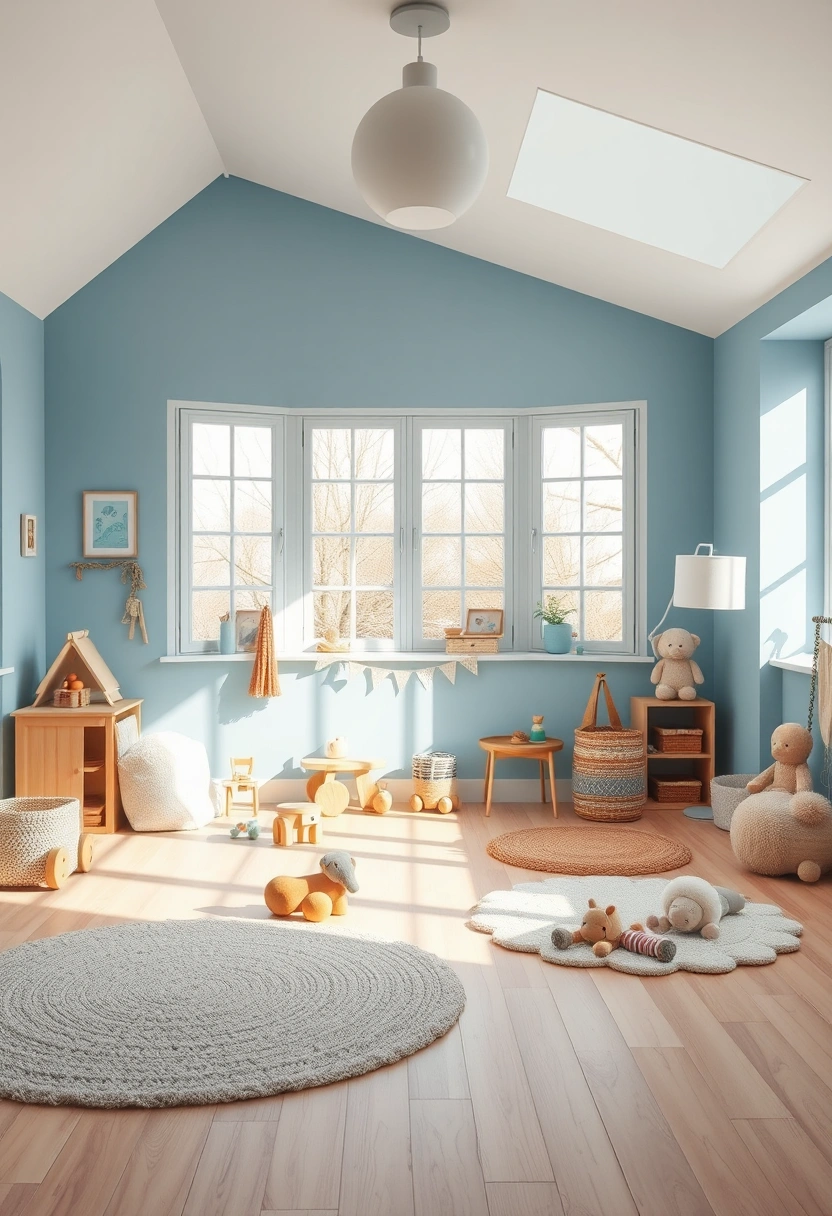 Blue winter decoration ideas 16