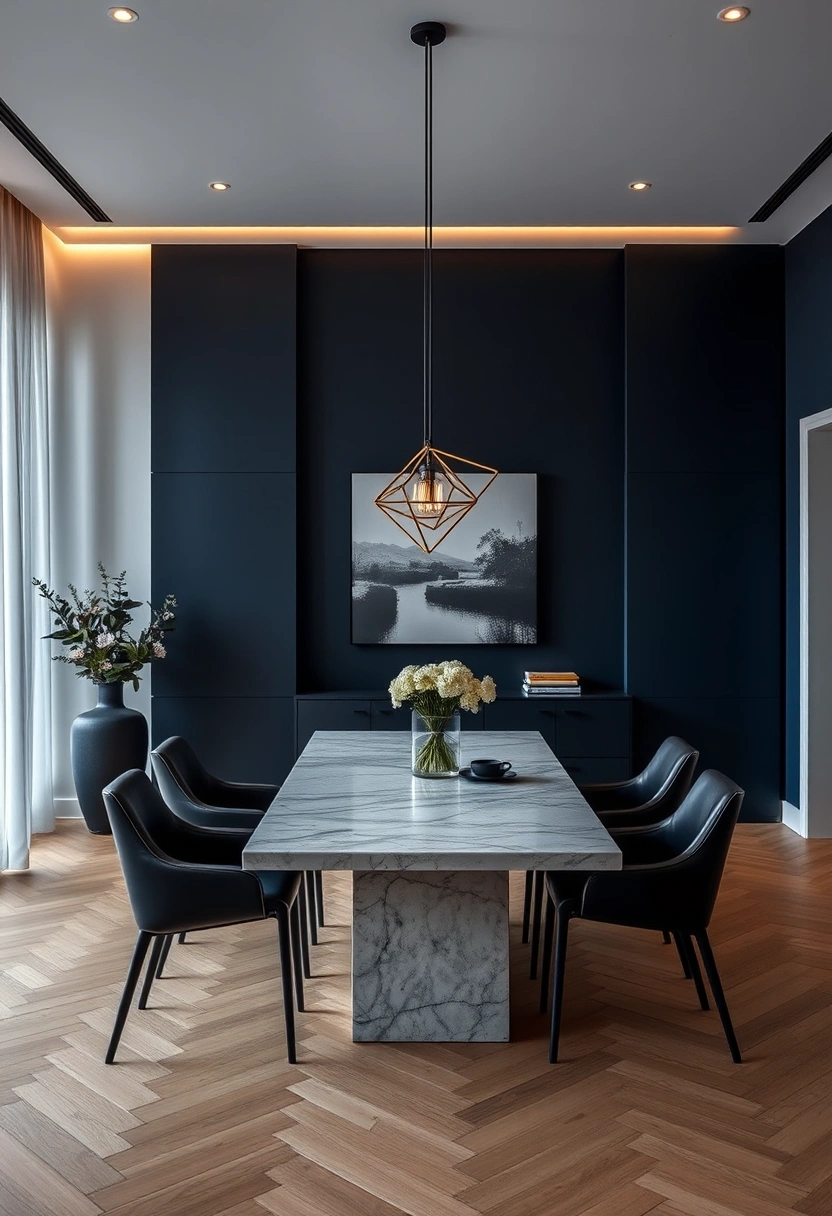 Blue winter decoration ideas 4