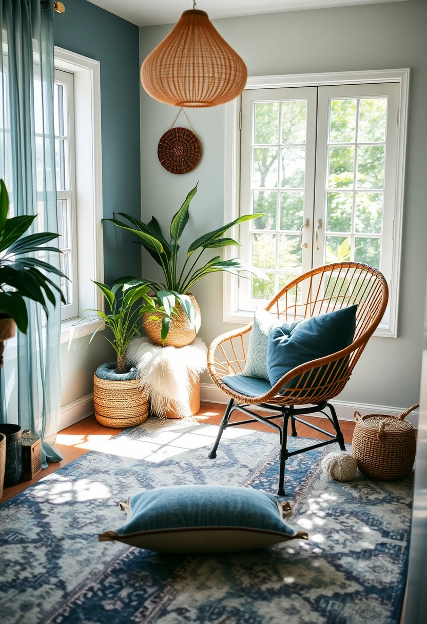 Blue winter decoration ideas 7