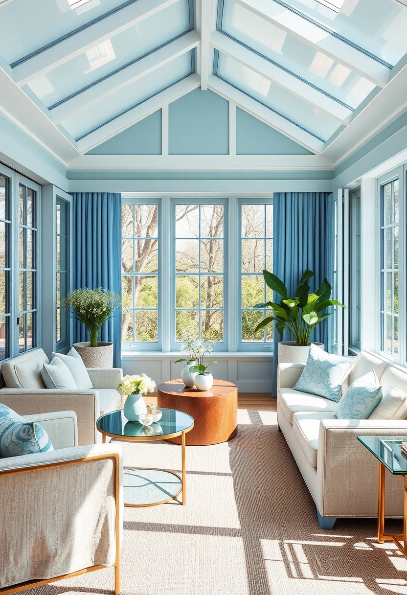 Blue winter decoration ideas 9