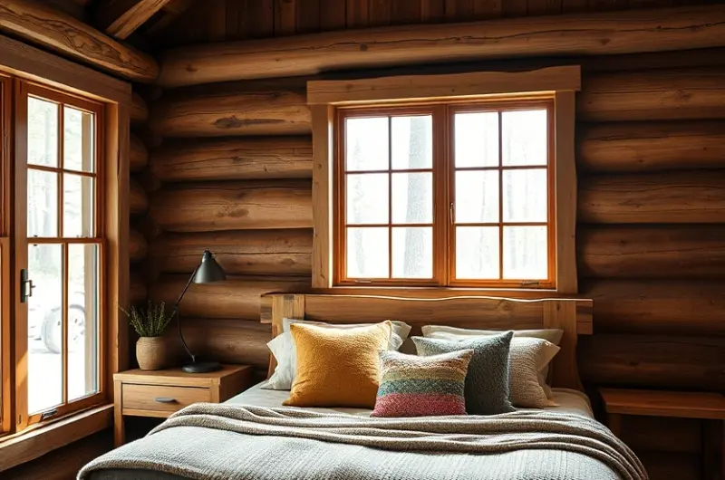 Cabin bedroom ideas 1