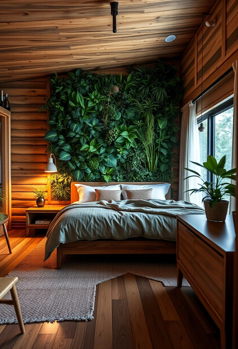 Cabin bedroom ideas 13
