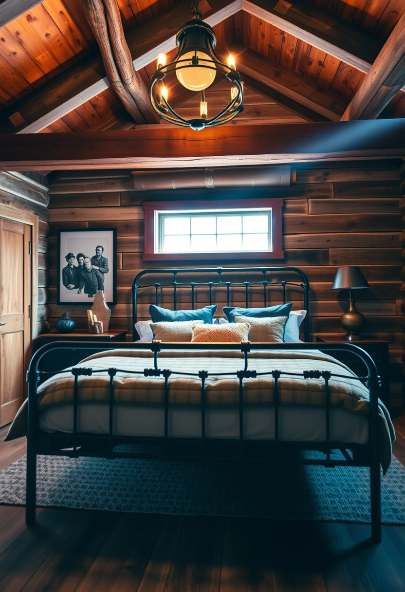 Cabin bedroom ideas 4