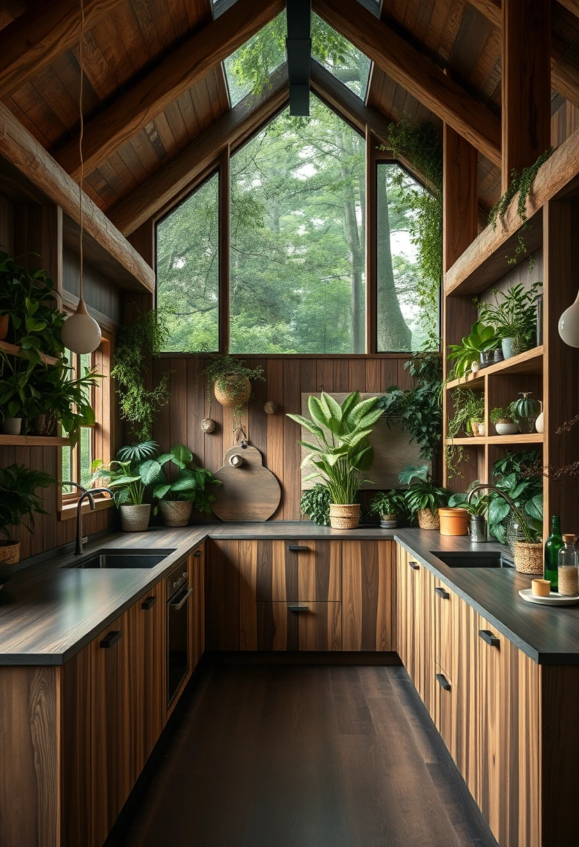 Cabin kitchen ideas 10