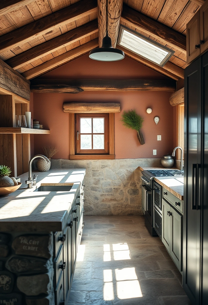 Cabin kitchen ideas 12